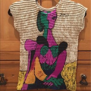 “Picasso” Waffle Shirt